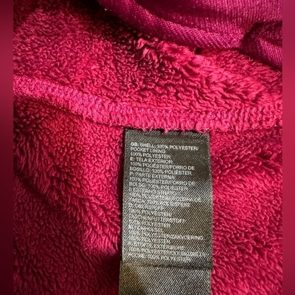 The North Face Womens Morning Glory 2 Jacket Fleece lined Medium Pink Raspberry - Picture 5 of 10